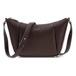 Чанта за през рамо Guess Melody Convertible shoulder bag - Brown (Brown) чанта,за,през,рамо,всички,чанти,guess,melody,convertible,shoulder,bag,brown,(brown)
