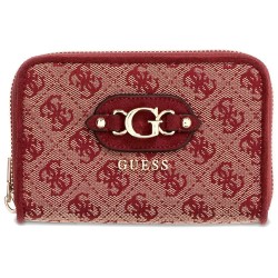 Guess Samantha Medium woman wallet - Red (Merlot Logo) портфейли,и,портмонета,guess,samantha,medium,woman,wallet,red,(merlot,logo)