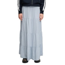 пола,дамски,поли,и,рокли,superdry,woven,tiered,maxi,long,skirt,blue,(blue,fog,daisy,hearts)