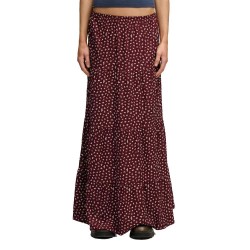 пола,дамски,поли,и,рокли,superdry,woven,tiered,maxi,long,skirt,red,(rosa,ditsy,port,red)