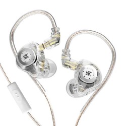 слушалки,kz,edx,pro,no,mic,headset,silver,(black)