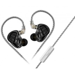 слушалки,kz,zar,no,mic,headset,black,(black)