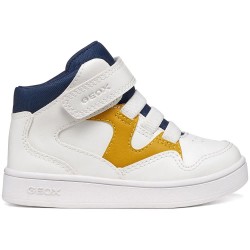 Маратонки Geox Eclyper B trainers - White (White / Ochre) маратонки,мъжки,маратонки,дамски,маратонки,geox,eclyper,b,trainers,white,(white,ochre)