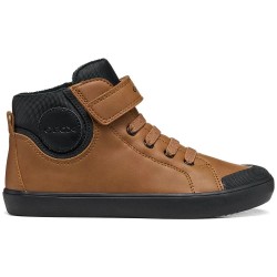 Маратонки Geox Gisli C trainers - Brown (Brown / Black) маратонки,мъжки,маратонки,дамски,маратонки,geox,gisli,c,trainers,brown,(brown,black)