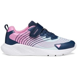 Маратонки Geox Sprintye B trainers - Blue (Aqua / Pink) маратонки,мъжки,маратонки,дамски,маратонки,geox,sprintye,b,trainers,blue,(aqua,pink)