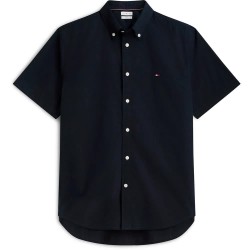 Риза с къс ръкав Tommy hilfiger Core Flex short sleeve shirt - Blue (Navy Blue) риза,с,къс,ръкав,дамски,ризи,мъжки,ризи,tommy,hilfiger,core,flex,short,sleeve,shirt,blue,(navy,blue)