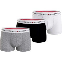 Боксерки Tommy hilfiger UM0UM03889 Trunk boxers 3 units - Multicolor (Grey Heather / Black / White) боксерки,мъжко,бельо,tommy,hilfiger,um0um03889,trunk,boxers,3,units,multicolor,(grey,heather,black,white)