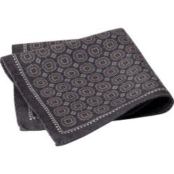 Hackett HM0100063 handkerchief - Grey (Charcoal Grey) ръкавици,шапки,и,шалове,hackett,hm0100063,handkerchief,grey,(charcoal,grey)