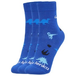 чорапи,мъжки,чорапи,дамски,чорапи,be,lenka,dinosaur,crew,barefoot,socks,3,pairs,blue,(blue)