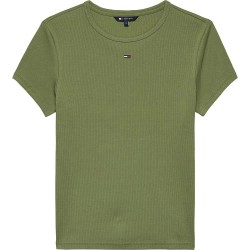 тениска,мъжки,тениски,дамски,тениски,tommy,jeans,dw0dw17383,short,sleeve,t,shirt,green,(bay,leaf)
