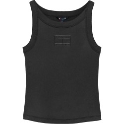 Тениска Tommy jeans DW0DW22736 sleeveless T-shirt - Black (Black) тениска,мъжки,тениски,дамски,тениски,tommy,jeans,dw0dw22736,sleeveless,t,shirt,black,(black)
