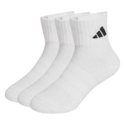 Чорапи Adidas Cushioned Sportswear Ankle socks 3 units - White (White / White / Black) чорапи,мъжки,чорапи,дамски,чорапи,adidas,cushioned,sportswear,ankle,socks,3,units,white,(white,white,black)