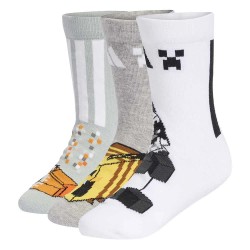 чорапи,мъжки,чорапи,дамски,чорапи,adidas,minecraft,crew,socks,multicolor,(wonder,sage,medium,grey,heather,white)