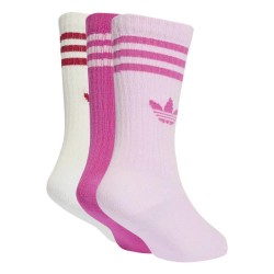 Детски чорапи Adidas Originals Kids crew socks 3 pairs - Pink (Orchid Fusion / Semi Lucid Fuchsia / Cloud White) детски,чорапи,мъжки,чорапи,дамски,чорапи,adidas,originals,kids,crew,socks,3,pairs,pink,(orchid,fusion,semi,lucid,fuchsia,cloud,white)