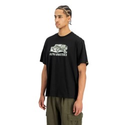 Тениска Alpha industries Alpha Humvee short sleeve T-shirt - Black (Black) тениска,мъжки,тениски,дамски,тениски,alpha,industries,alpha,humvee,short,sleeve,t,shirt,black,(black)