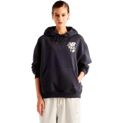 Суичър New balance Pressed Flowers hoodie - Blue (Blue) суичър,дамски,блузи,new,balance,pressed,flowers,hoodie,blue,(blue)