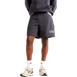 Къси панталони New balance Reimagined Graphic 7´´ sweat shorts - Grey (Blue) къси,панталони,мъжки,панталони,дамски,панталони,new,balance,reimagined,graphic,7´´,sweat,shorts,grey,(blue)