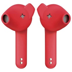 слушалки,слушалки,defunc,music,tws,wireless,earphones,refurbished,red,(red)