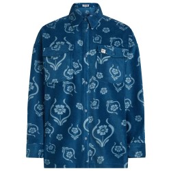 O´neill O´Riginals Superfleece overshirt - Blue (Blue Artdeco Floral) мъжки,якета,дамски,якета,и,палта,o´neill,o´riginals,superfleece,overshirt,blue,(blue,artdeco,floral)