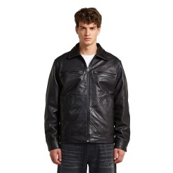 Яке G-Star D30640-B508 leather jacket - Black (Dark Black) яке,мъжки,якета,дамски,якета,и,палта,g,star,d30640,b508,leather,jacket,black,(dark,black)