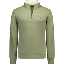 Блуза Nza new zealand 26GN301 half zip sweatshirt - Green (Scouting Green Melange) блуза,мъжки,пуловери,nza,new,zealand,26gn301,half,zip,sweatshirt,green,(scouting,green,melange)
