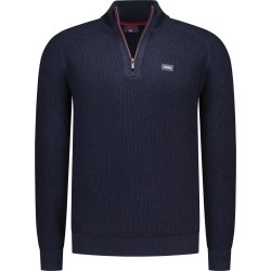 Блуза Nza new zealand 26GN491 half zip sweater - Blue (Oxford Navy Melange) блуза,мъжки,пуловери,дамски,пуловери,nza,new,zealand,26gn491,half,zip,sweater,blue,(oxford,navy,melange)