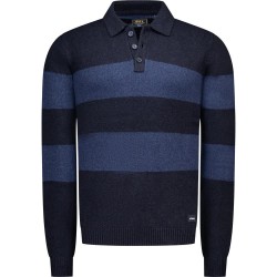 Nza new zealand 26HN288 long sleeve polo - Blue (Oxford Navy Melange) дамски,блузи,с,яка,мъжки,блузи,с,яка,nza,new,zealand,26hn288,long,sleeve,polo,blue,(oxford,navy,melange)