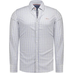 Риза с дълъг ръкав Nza new zealand 26HN513 long sleeve shirt - White (Capri Blue) риза,с,дълъг,ръкав,дамски,ризи,мъжки,ризи,nza,new,zealand,26hn513,long,sleeve,shirt,white,(capri,blue)