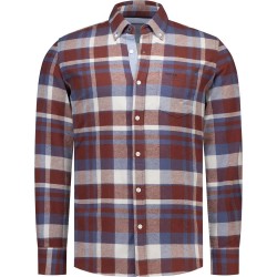 Риза с дълъг ръкав Nza new zealand 26KN520 long sleeve shirt - Brown (Steel Navy) риза,с,дълъг,ръкав,дамски,ризи,мъжки,ризи,nza,new,zealand,26kn520,long,sleeve,shirt,brown,(steel,navy)