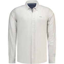 Риза с дълъг ръкав Nza new zealand 26KN589 long sleeve shirt - White (Dark Army Green) риза,с,дълъг,ръкав,дамски,ризи,мъжки,ризи,nza,new,zealand,26kn589,long,sleeve,shirt,white,(dark,army,green)