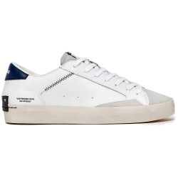 Маратонки Crime london Distressed trainers - White (White) маратонки,мъжки,маратонки,дамски,маратонки,crime,london,distressed,trainers,white,(white)