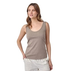 Тениска Redgreen Citta Solid sleeveless T-shirt - Grey (Dark Sand) тениска,мъжки,тениски,дамски,тениски,redgreen,citta,solid,sleeveless,t,shirt,grey,(dark,sand)