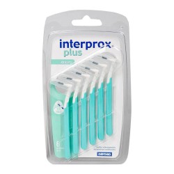 хигиена,аксесоари,interprox,plus,2g,micro,blister,6,u,toothbrushs,clear,(multicolour)