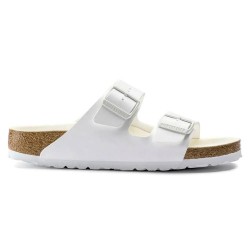 Сандали Birkenstock Arizona Birko-Flor narrow sandals - White (White) сандали,мъжки,сандали,дамски,сандали,и,чехли,birkenstock,arizona,birko,flor,narrow,sandals,white,(white)