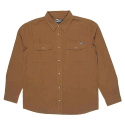 риза,с,дълъг,ръкав,дамски,ризи,мъжки,ризи,salty,crew,atlas,flannel,long,sleeve,shirt,brown,(washed,bronze)