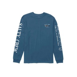 тениска,мъжки,тениски,дамски,тениски,salty,crew,bruce,long,sleeve,t,shirt,blue,(cast,blue)