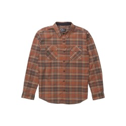 риза,с,дълъг,ръкав,дамски,ризи,мъжки,ризи,salty,crew,fathom,tech,flannel,long,sleeve,shirt,brown,(russet)