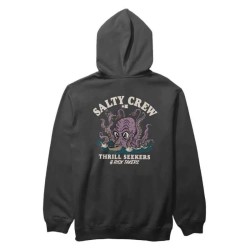 суичър,мъжки,пуловери,salty,crew,kraken,monst,hoodie,black,(black)