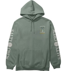 суичър,мъжки,пуловери,salty,crew,tailed,fleece,hoodie,green,(laurel,wreath)
