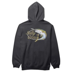 блуза,мъжки,пуловери,salty,crew,yellow,tailed,full,zip,sweatshirt,black,(black)