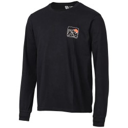 Тениска Ternua Ossau T T-shirt - Black (Black) тениска,мъжки,тениски,дамски,тениски,ternua,ossau,t,t,shirt,black,(black)