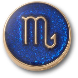 Jibbitz Gold Scorpio charm - Golden обувни,аксесоари,jibbitz,gold,scorpio,charm,golden