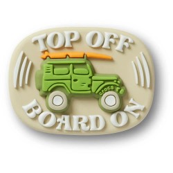 Jibbitz Green Surf Truck charm - Beige обувни,аксесоари,jibbitz,green,surf,truck,charm,beige