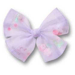 Jibbitz Mesh Sequin Bow charm - Purple обувни,аксесоари,jibbitz,mesh,sequin,bow,charm,purple