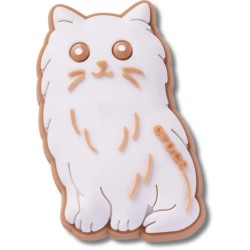 обувни,аксесоари,jibbitz,persian,cat,charm,white