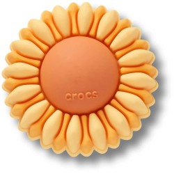 Jibbitz Puffy Orange Flower charm - Yellow обувни,аксесоари,jibbitz,puffy,orange,flower,charm,yellow