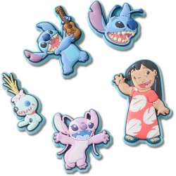 обувни,аксесоари,jibbitz,stitch,refresh,charm,5,units,pink