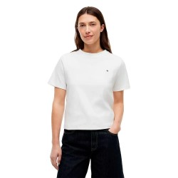 тениска,мъжки,тениски,дамски,тениски,tommy,hilfiger,interlock,boxy,fit,short,sleeve,t,shirt,white,(ecru)