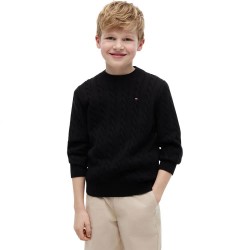 блуза,мъжки,пуловери,дамски,пуловери,tommy,hilfiger,kb0kb09753,sweater,black,(black,bds)