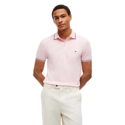 дамски,блузи,с,яка,мъжки,блузи,с,яка,tommy,hilfiger,tipped,slim,fit,short,sleeve,polo,pink,(pink,lily)